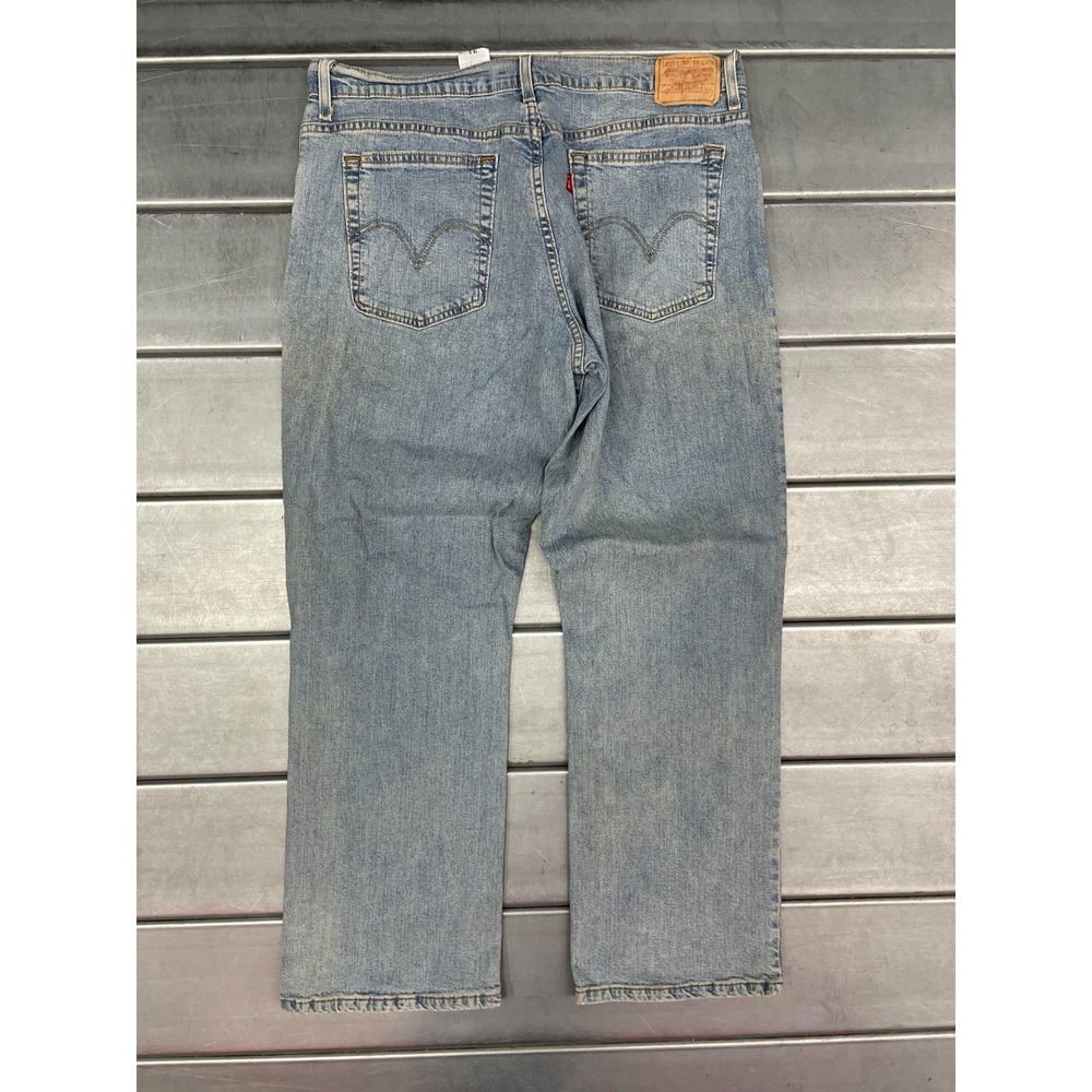 Vintage Levis 550 Jeans Womens 16S 35X30 Blue Light Wash Denim Relaxed Boot Cut - Picture 10 of 14